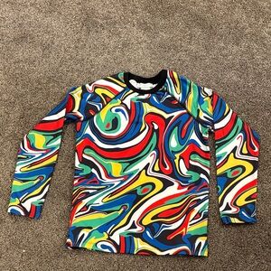 Stella McCartney fleece lined long sleeve shirt